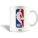 NBA Keramische mok etui, Sportief Logo Blauw Rood