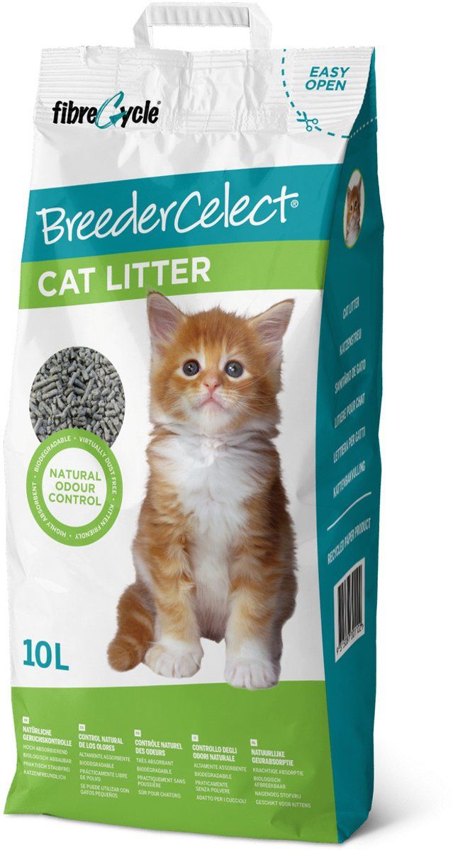 Breedercelect - Kattenbakvulling - 10 l