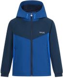 Regatta Hanleigh Waterdicht Kinderjack Aviator Blue/Navy 7 Jaar
