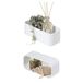 Tiger 2-Store Douchemand - 25 cm - Wit - Modern - RVS/Kunststof