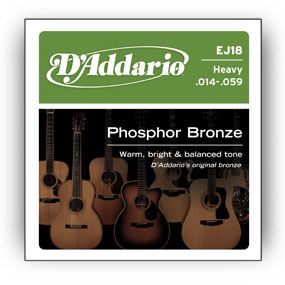 D'Addario EJ18 - Snaren voor muziekinstrumenten - 6 stuks