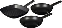 Berlinger Haus BH-7096 - set de 3 casseroles - Noir