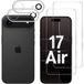 Phonillico® Gehard Glas voor iPhone 17 AIR met Camera Bescherming [Pack 2]