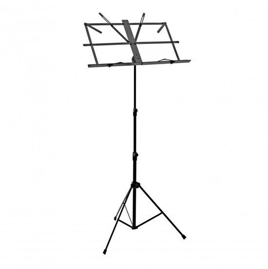 Gear4music Muziekstandaard, Zwart