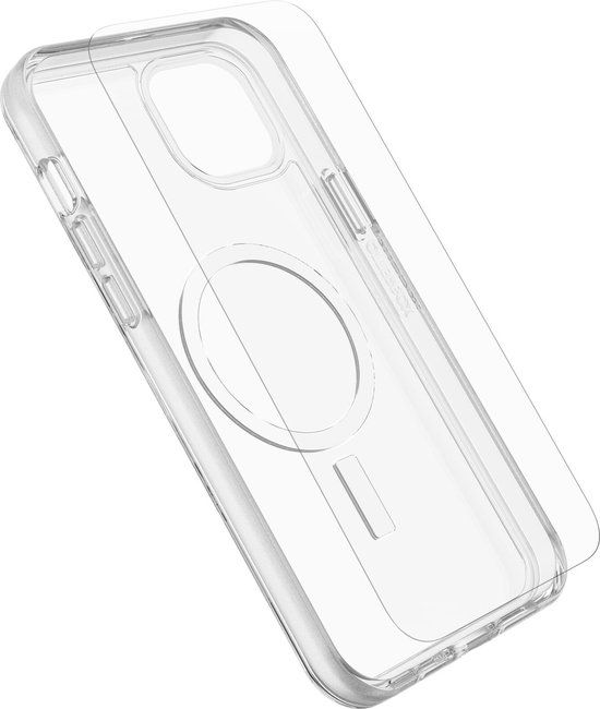 OtterBox React iPhone 15 Plus Case + Screen Protector - Transparent