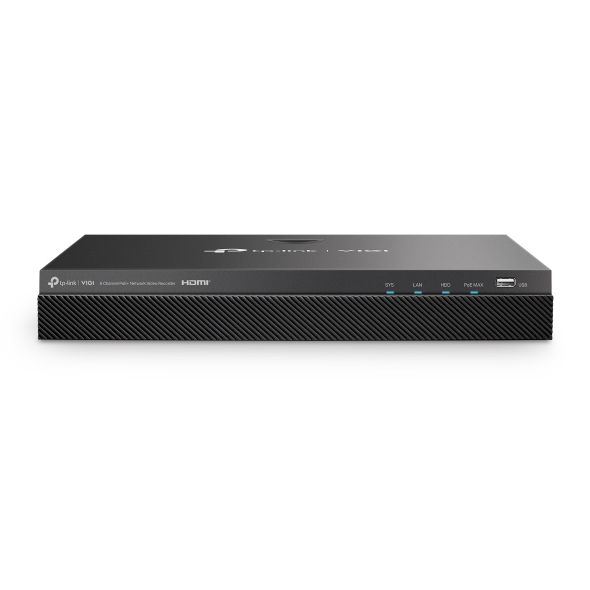 TP-Link VIGI NVR2008H-8MP 8-Channel Network Video Recorder