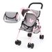Poppenwagen Bayer Design Poppenwagen met zonnekap, geïntegreerde mand, tas
