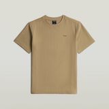 G-Star Raw True Regular Structured R T Polo shirt Heren Camel Maat XL