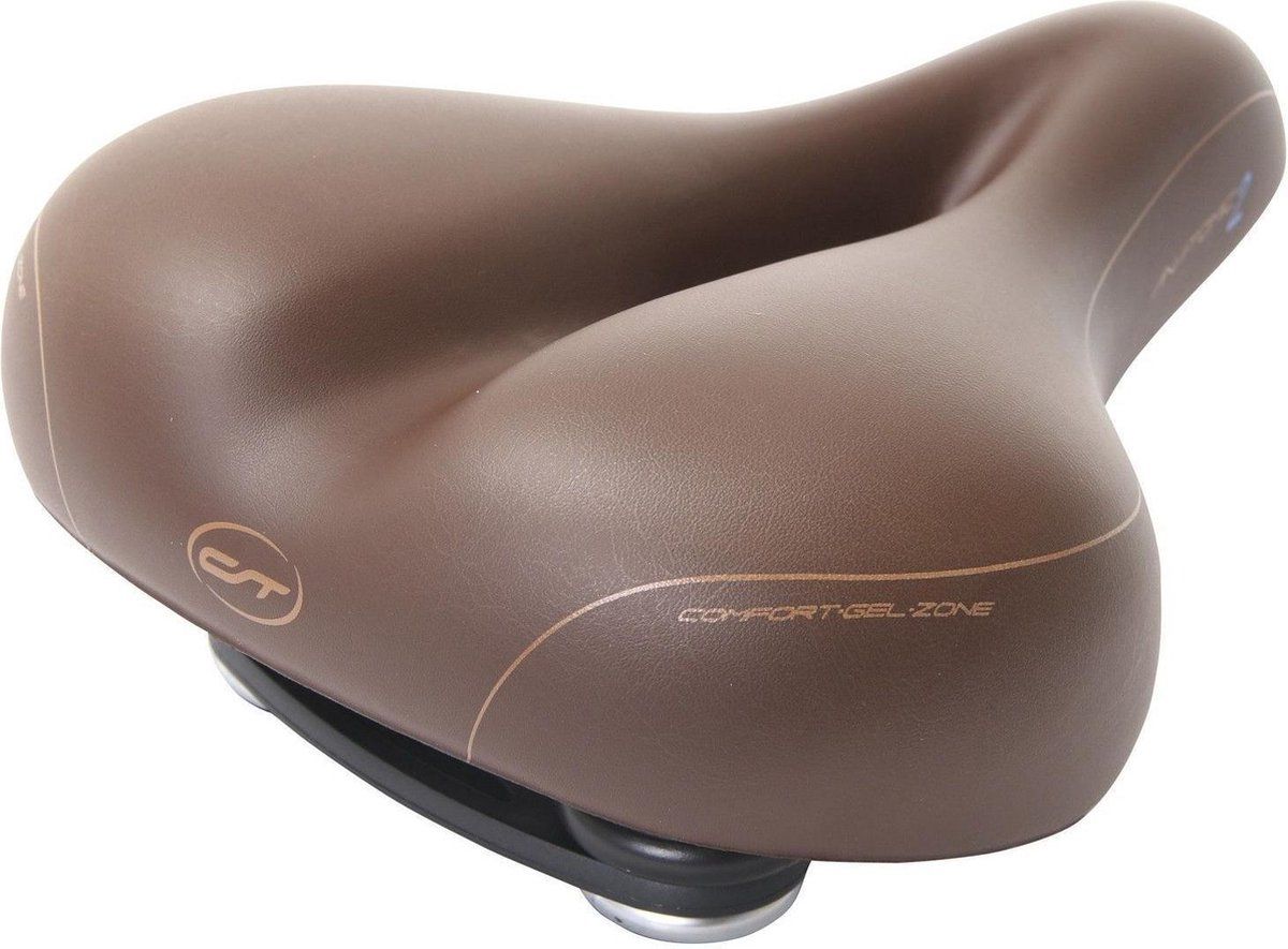 Contec City/Tour Heren Fietszadel Anatomic 2 Bruin Waterdicht
