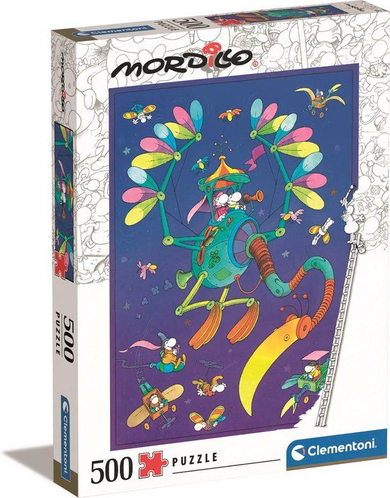Clementoni Impossible Mordillo Puzzle - 500 Pieces - Fantasy Theme - Ages 14+