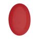 Aida Plat ovale Confetti Chili, 25,5x36 cm