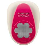 Vaessen Creative Figuurpons Bloem - 8 x 8,7 cm - Motiefpons | Papierpons voor knutselen, Kaarten maken, Scrapbooking en Journaling