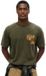 Superdry Trade Tools losvallend T-shirt Heren Katoen Ronde Hals Korte Mouw Regular Fit Surplus Goods Olive Green S