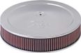K&N luchtfilter rond - 130mm aansluiting, 356mm diameter, 64mm hoogte (60-1400)