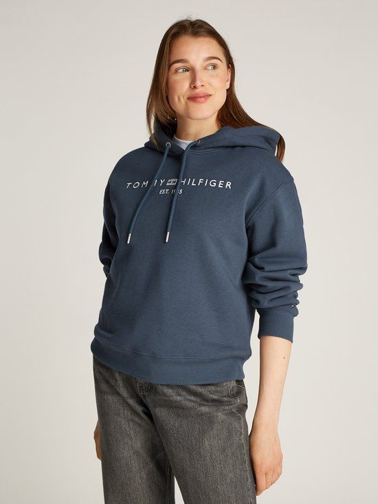 Tommy Hilfiger Dames Gebreide truien - XXXL - Katoen/Polyester - Herfst/Winter 2025