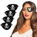 Boland - Set 4 ooglapjes Piraat - Kinderen