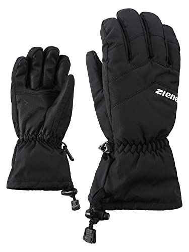 Ziener LETT AS Junior Ski Gloves - Black, Size 3