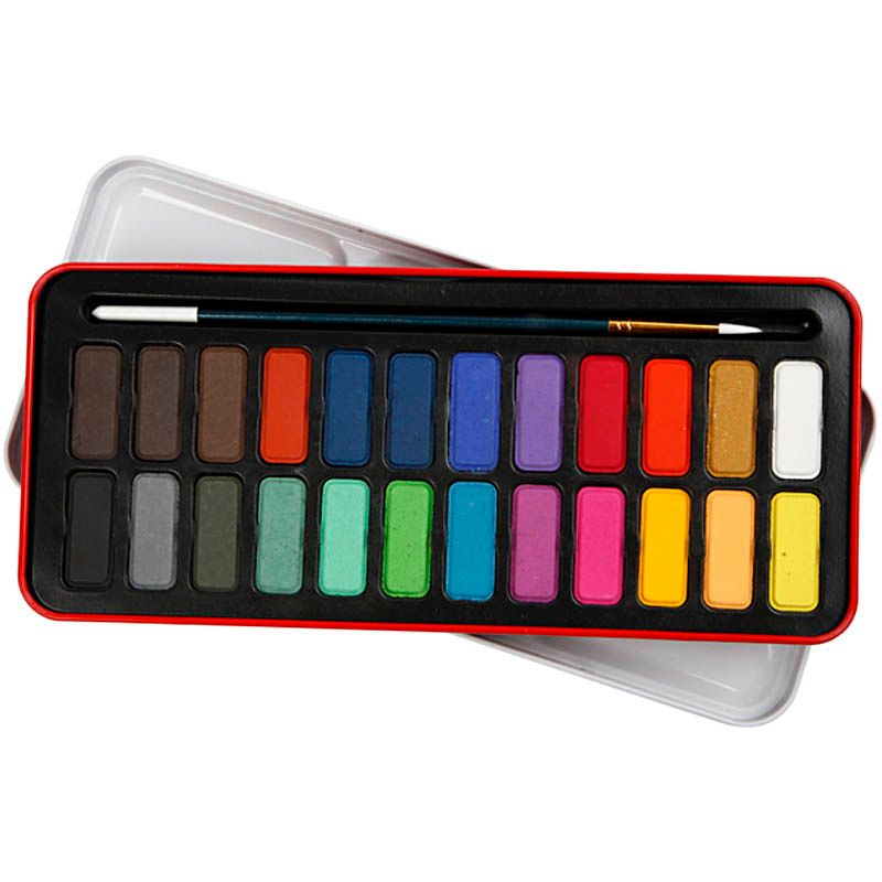 Colortime Aquarelverf Set 24-Kleur