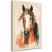 Toile imprimée Portrait de cheval animaux 80x120