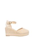 Alhamas Sandaal 'Alpargata Cuña 8 cm' sand