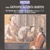 Outhere Tactus Ottaviano Tenerani - Martini: Sei Sonate Per L'Organo E Il Cembalo (CD)