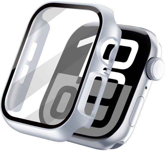 imoshion Full Cover Hardcase voor de Apple Watch 10 / 11 - 42 mm - Zilver