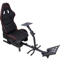 Nova Gaming Gamingstoel simulatiecockpit ZENITH-GC310 Zwart en Rood