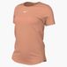 Nike One Classic Dri-Fit T-Shirt voor dames Apricot Agate/White XS