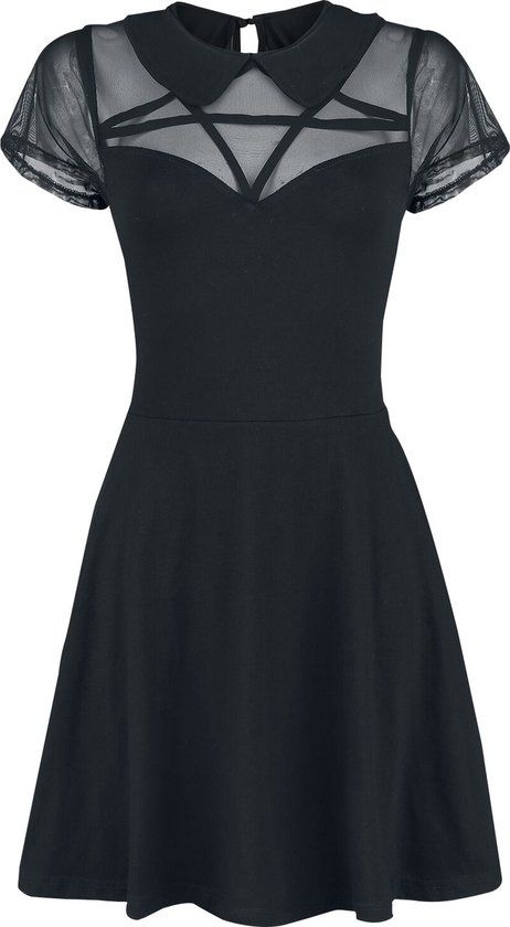 Heartless Hexxed Dames Mini-jurk - zwart - M