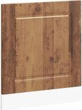 vidaXL Vaatwaspaneel Kalmar 60x1,5x57 cm bewerkt hout oud houtkleurig
