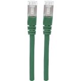 Intellinet 736886 RJ45 Netwerkkabel, patchkabel CAT 6A S/FTP 10.00 m Groen