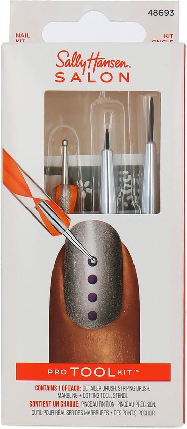 Manicure Set Sally Hansen Pro Tool 3 Pieces