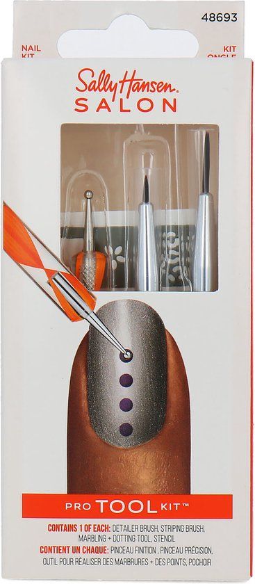 Sally Hansen Pro Tool Manicure Set - 3 Pieces