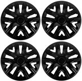 NRM The Best - wieldoppen 14'' - 4 stuks - Zwart
