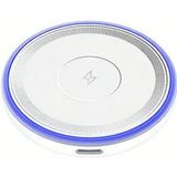 XO Design Chargeur Secteur Sans Fil CX042, 15W, 1.67A, Blanc