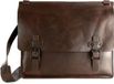 Harold's Leren Business tas Schoudertas Aberdeen Messengerbag Brown