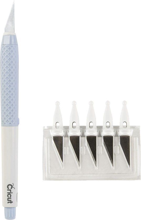 Cricut TrueControl Hobbymes - Blauw - Incl. 5 extra mesjes