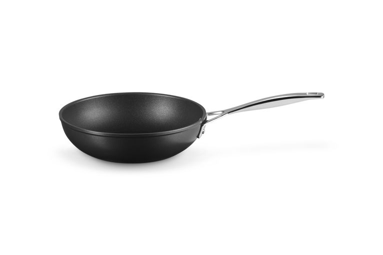 Le Creuset Les Forgées TNS Sauteerpan - 24cm - 2.3L - Zwart