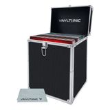 Vinyl Tonic 12" Vinyl Record Opbergkoffer, Zwart 12 inch, Aktetas
