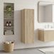 Maison Exclusive - Meuble de salle de bain mural Chêne Sonoma 33 x 34,5 x 100 cm
