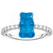 Thomas Sabo Ring TR2459-052-1-58 Dames Zilver Blauw Kristal Maat 58