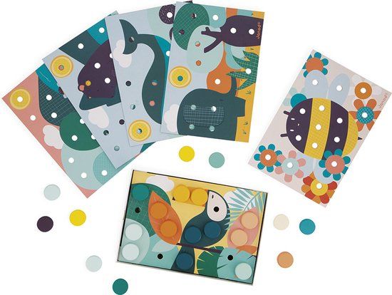 Janod Mijn eerste houten mosaic - multi