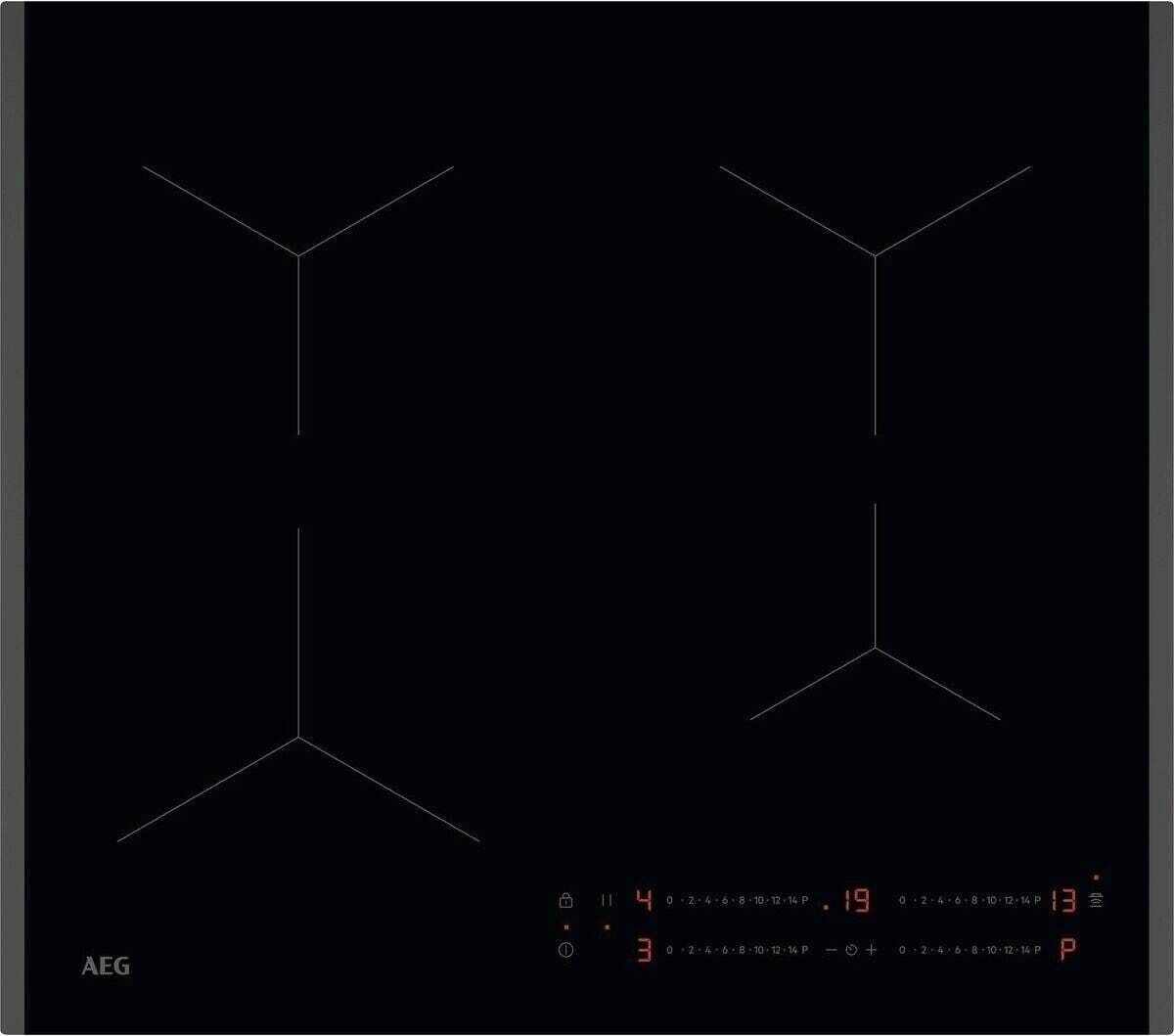 AEG OIO64A00FB - 60 cm Induction Hob - Black - 4 Zones