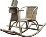 AVH-Collectie AVH Outdoor Tuinmeubelen Tinker rotan hobbelpaard Natuurlijk