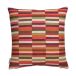 Røros Tweed Coussin Ida 50x50 cm Red shades