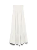 Vero Moda AWALISA Lange jurk Off shoulder Strapless Snow White XL
