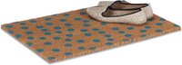 Relaxdays - kokosmat punten - deurmat - voetmat kokosvezels - mat voordeur