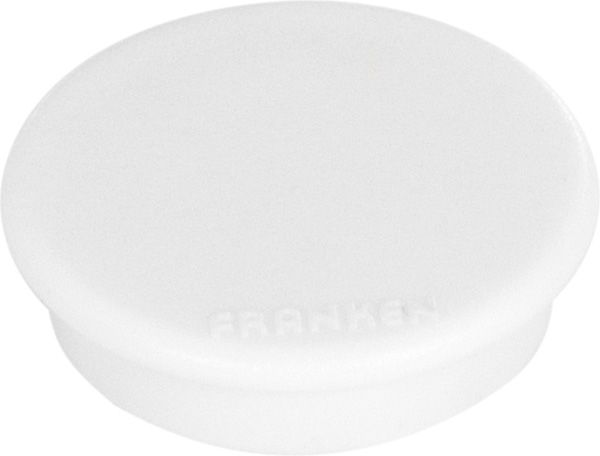 Franken HMS36 09 Koelkastmagneet wit 38mm 10 stuks