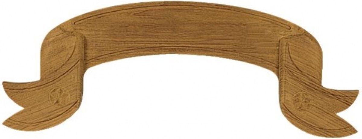 ARC Marine ARC Marine teakhouten gebogen Naambord 63 cm