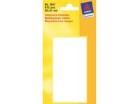 Avery Etiket 3047 98x51mm wit 6stuks